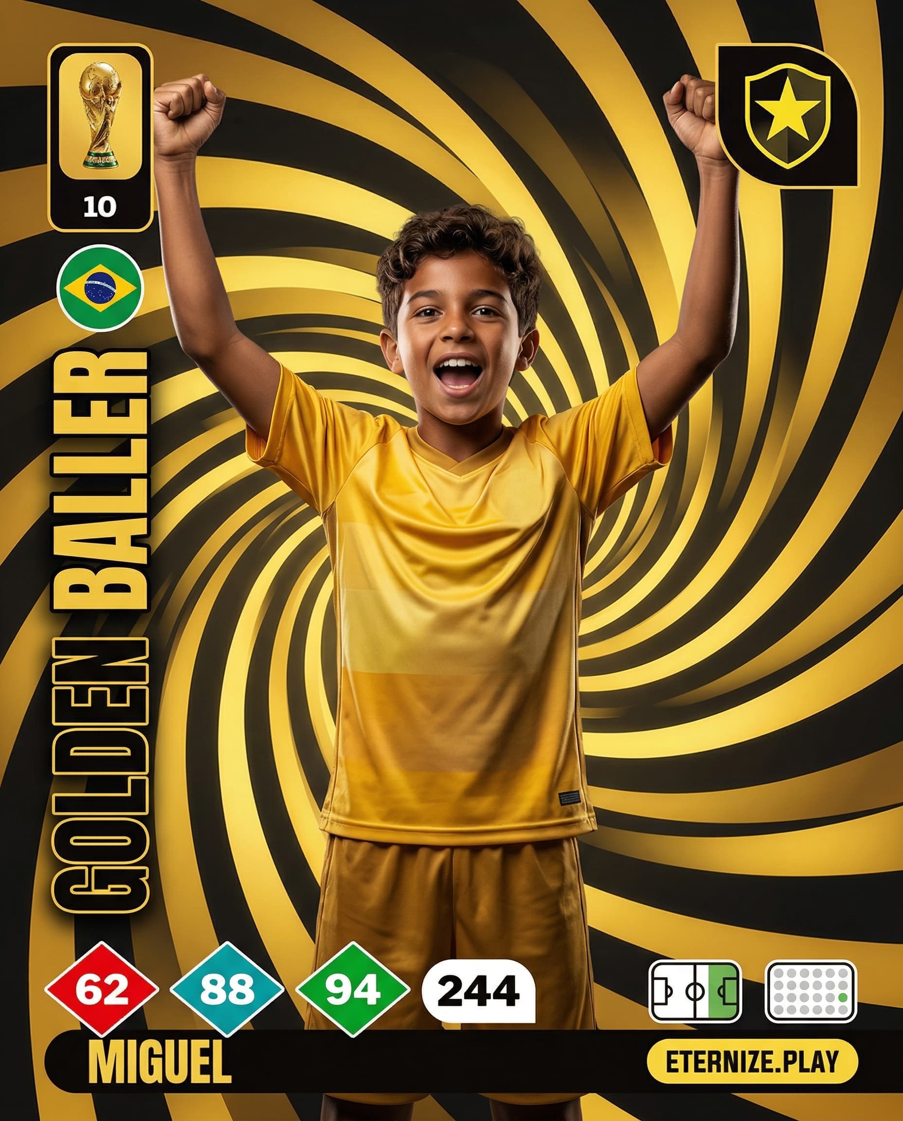 Card Copa Premium — MIGUEL